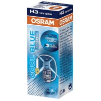Автолампа галогенная OSRAM H3 COOL BLUE INTENSE 12V 55W (2шт.)
